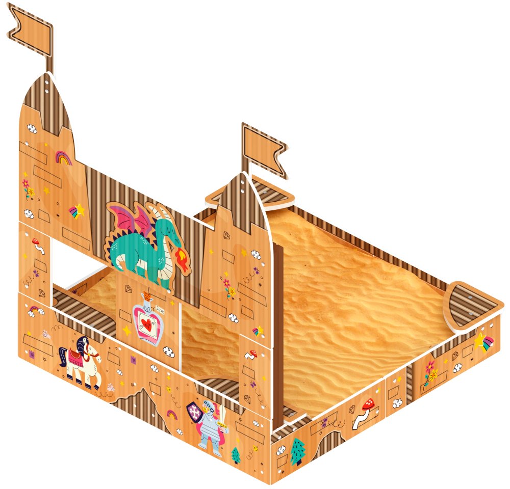 Песочница Королевство (Картонное) ИО 5.15.01-12