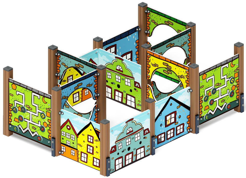 Лабиринт Кубик 3 (город) МФ 20.01.03-01