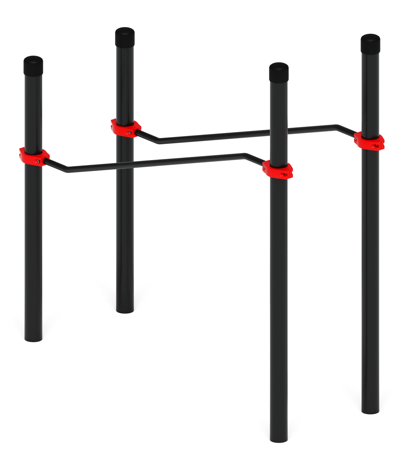 Воркаут ЛОВ 108 красный ВТ 102.03-01
