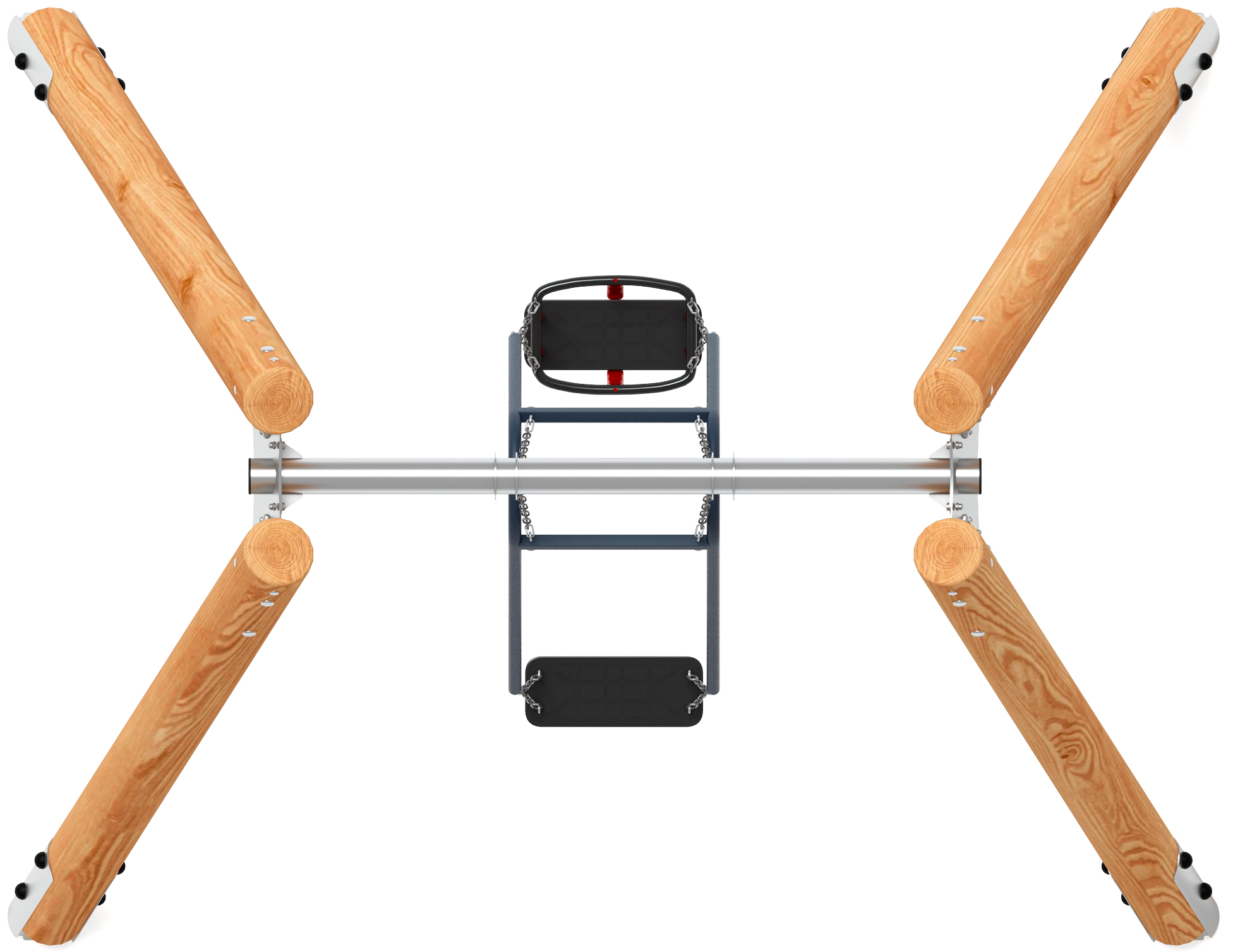 Качели семья (Лиственница) ИО 11.Р.07.01-Л