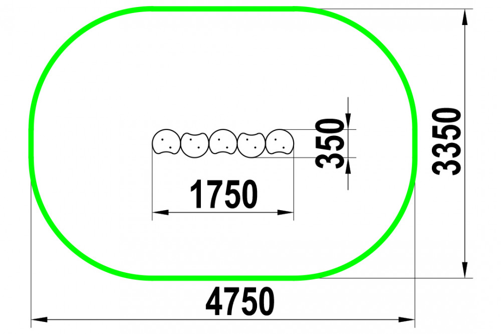 Скамейка "Ступени" МФ-1.53