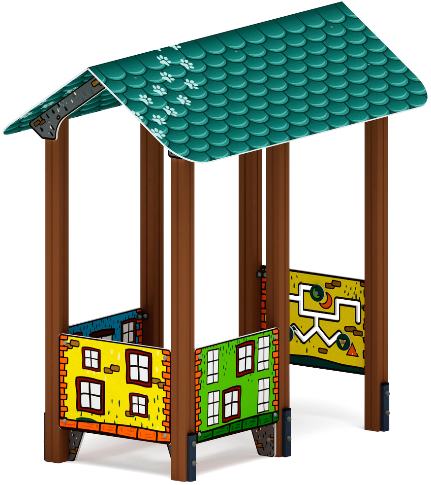 Домик средний 1 (Город) МФ 10.01.05-01