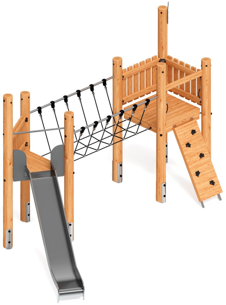 Игровой комплекс (лиственница) ДИК 2.24.05-Л.02