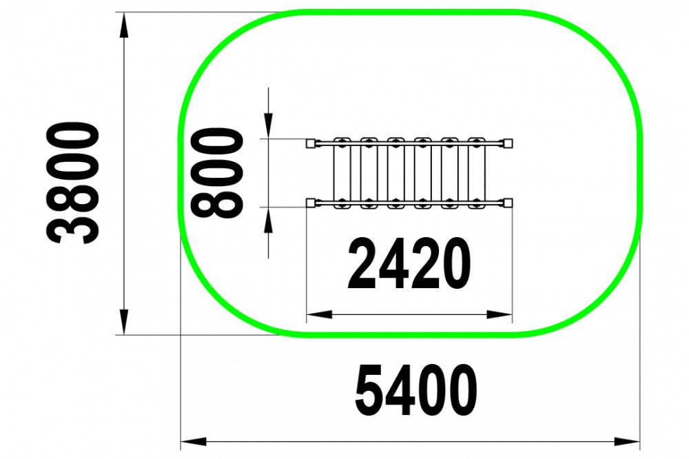 Мостик подвесной ББ-1.5