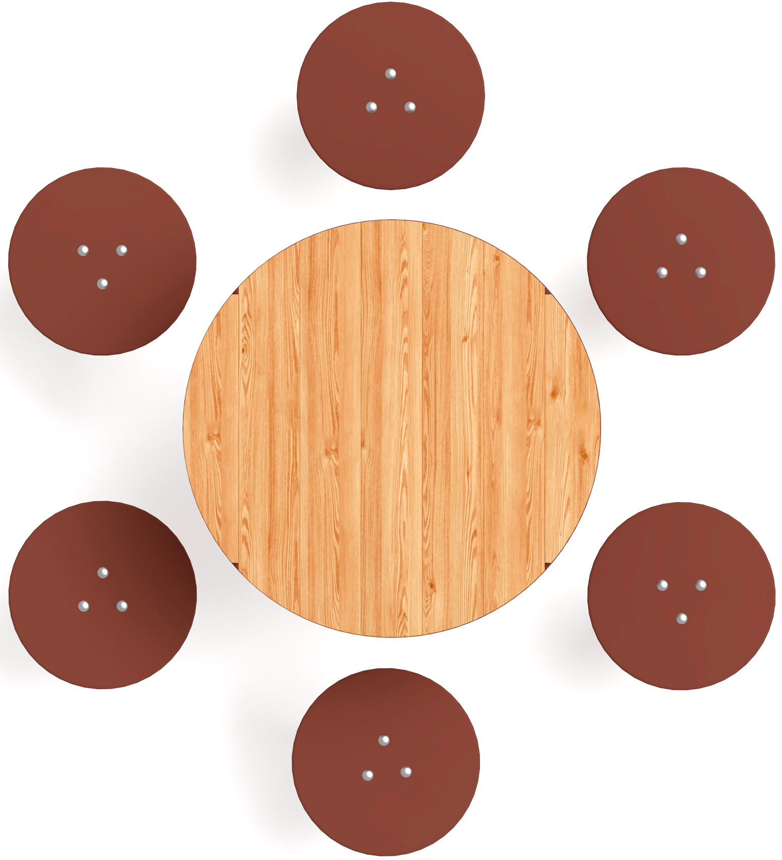 Столик взрослый (лиственница) МФ 32.01.05-Л