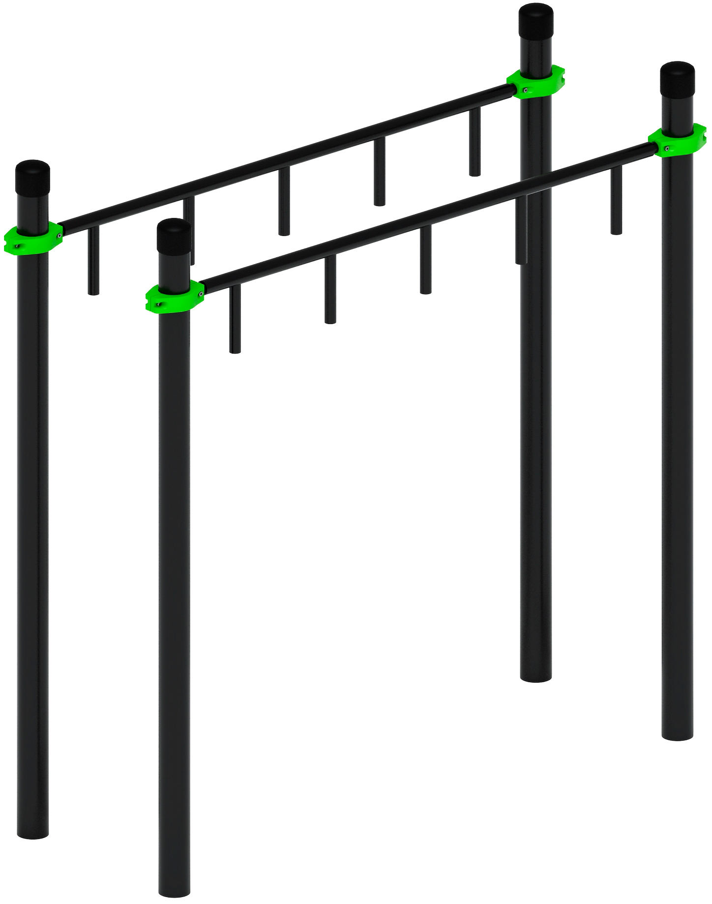 Воркаут ЛОВ 108 зеленый ВТ 102.10-02