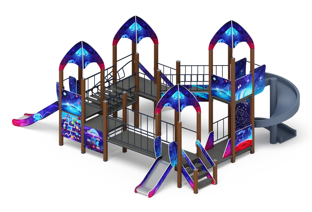 Космопорт (Космос) - ДИК 2.14.02-02 - Игровой комплекс H=750 H=1200 H=2000