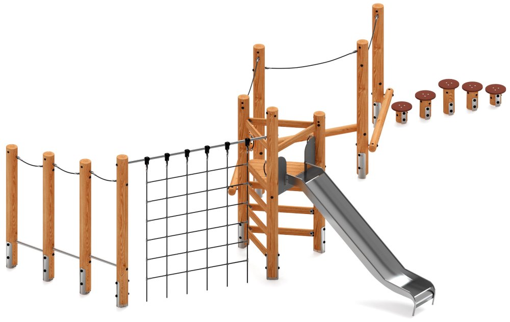 Игровой комплекс (лиственница) ДИК 2.24.06-Л