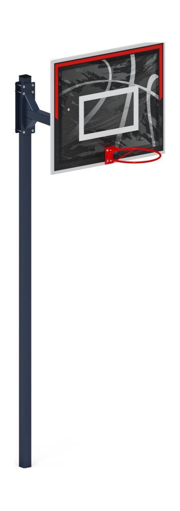 Стойка баскетбольная (черно-белый) - СО 2.70.02-02