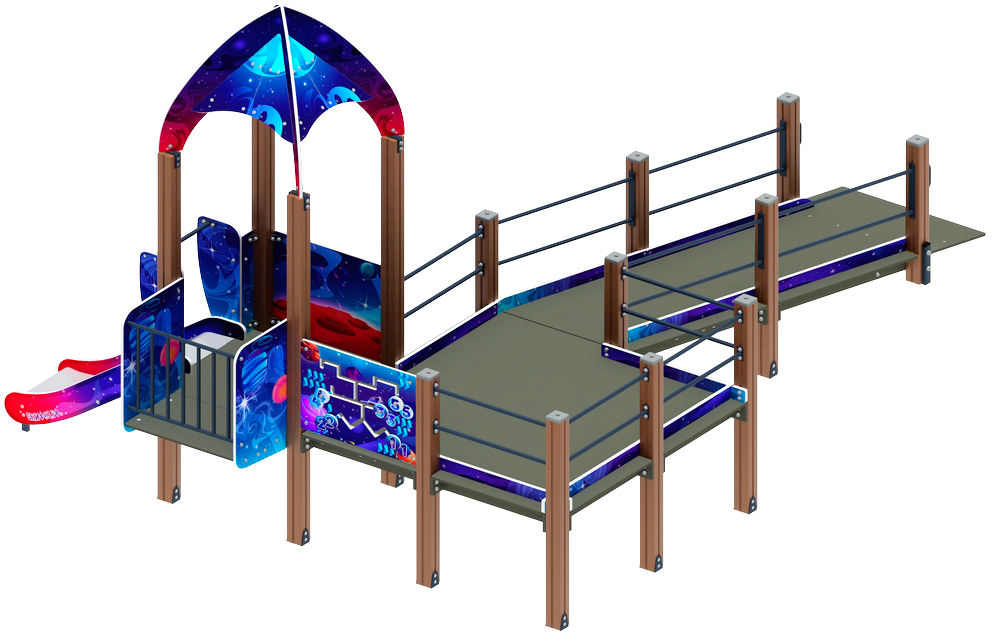 Забота Космопорт (космос) горка Н 750 ДОВ 20.14.03-01