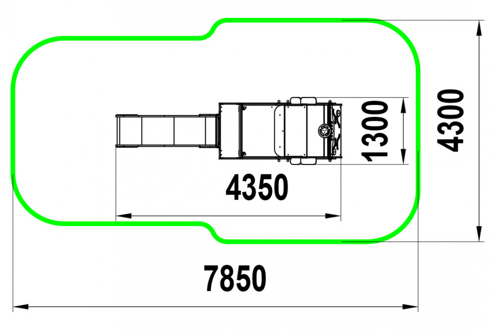 Самосвал с горкой МФ-1.13