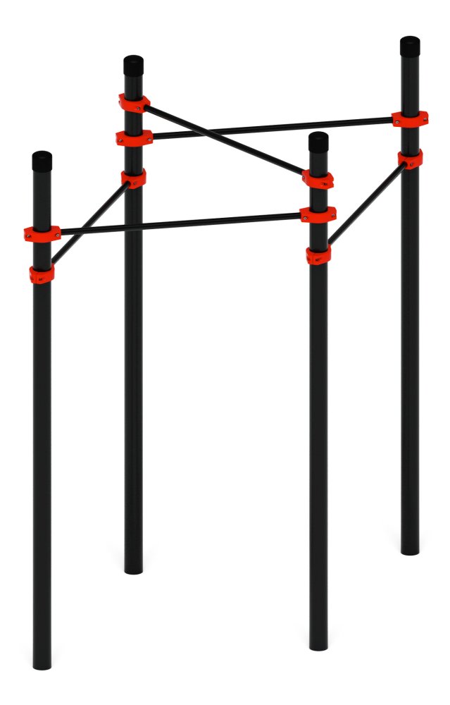 Воркаут 108 красный ВТ 12.08-01