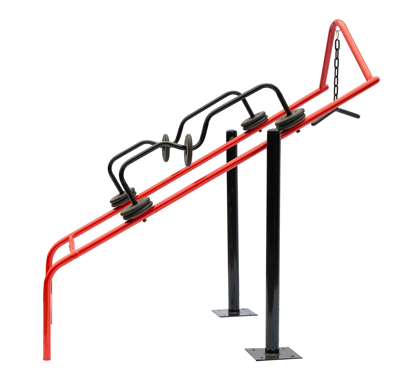 Уличный тренажер Бицепс/трицепс с изменяемой нагрузкой СВС-150