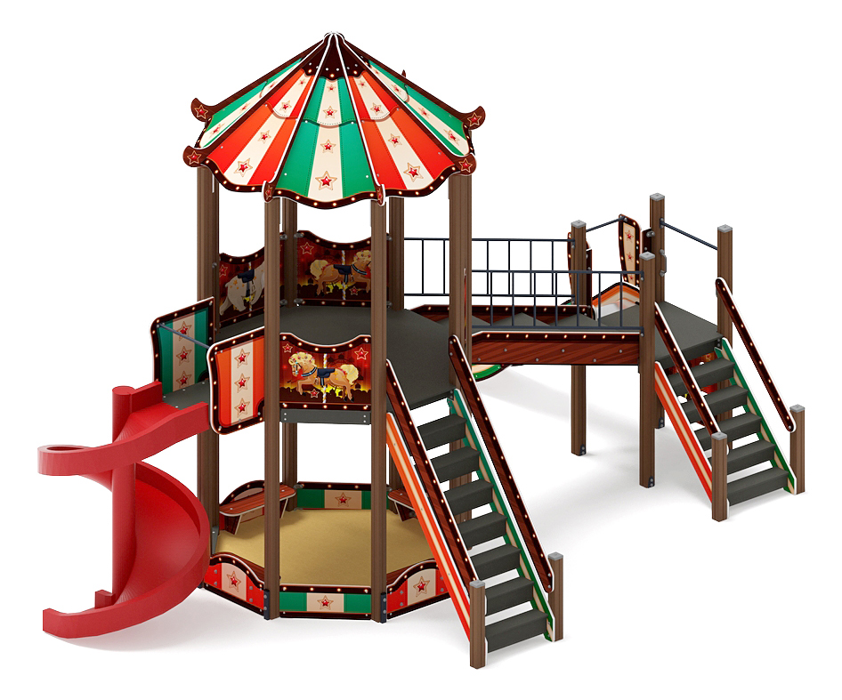 Карнавал (Шапито) - ДИК 2.22.02-01 - Игровой комплекс H=1200 H=2000