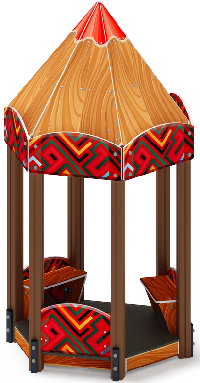 Домик Карандаши - МФ 10.26.01-01