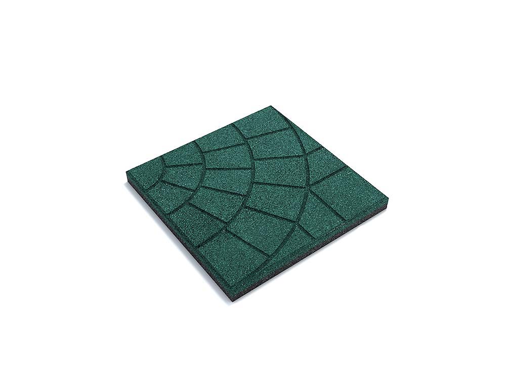 Резиновая плитка 350х350х20 мм "Паутинка"
