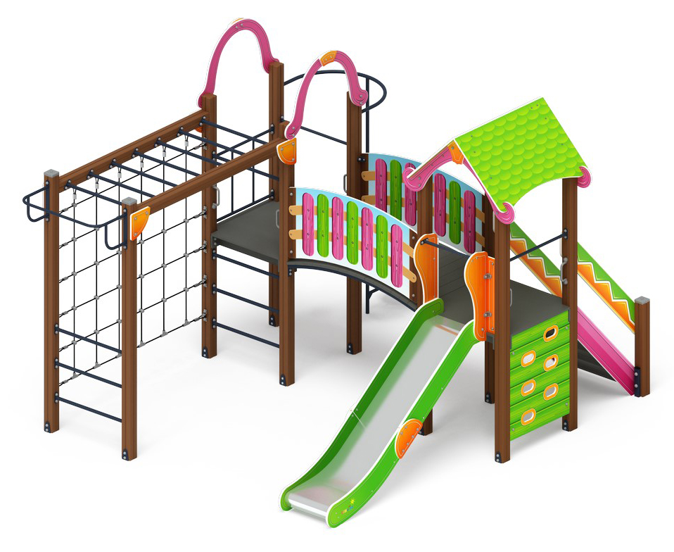 Лукоморье - ДИК 2.25.06-01.С - Игровой комплекс H=1200