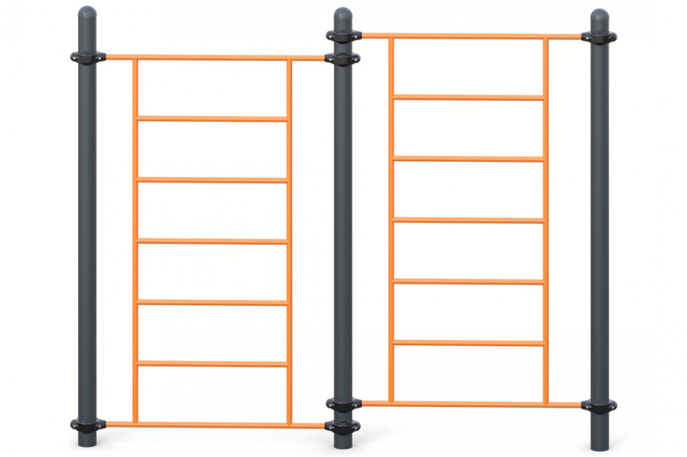 Шведская стенка, двойная W-03-011