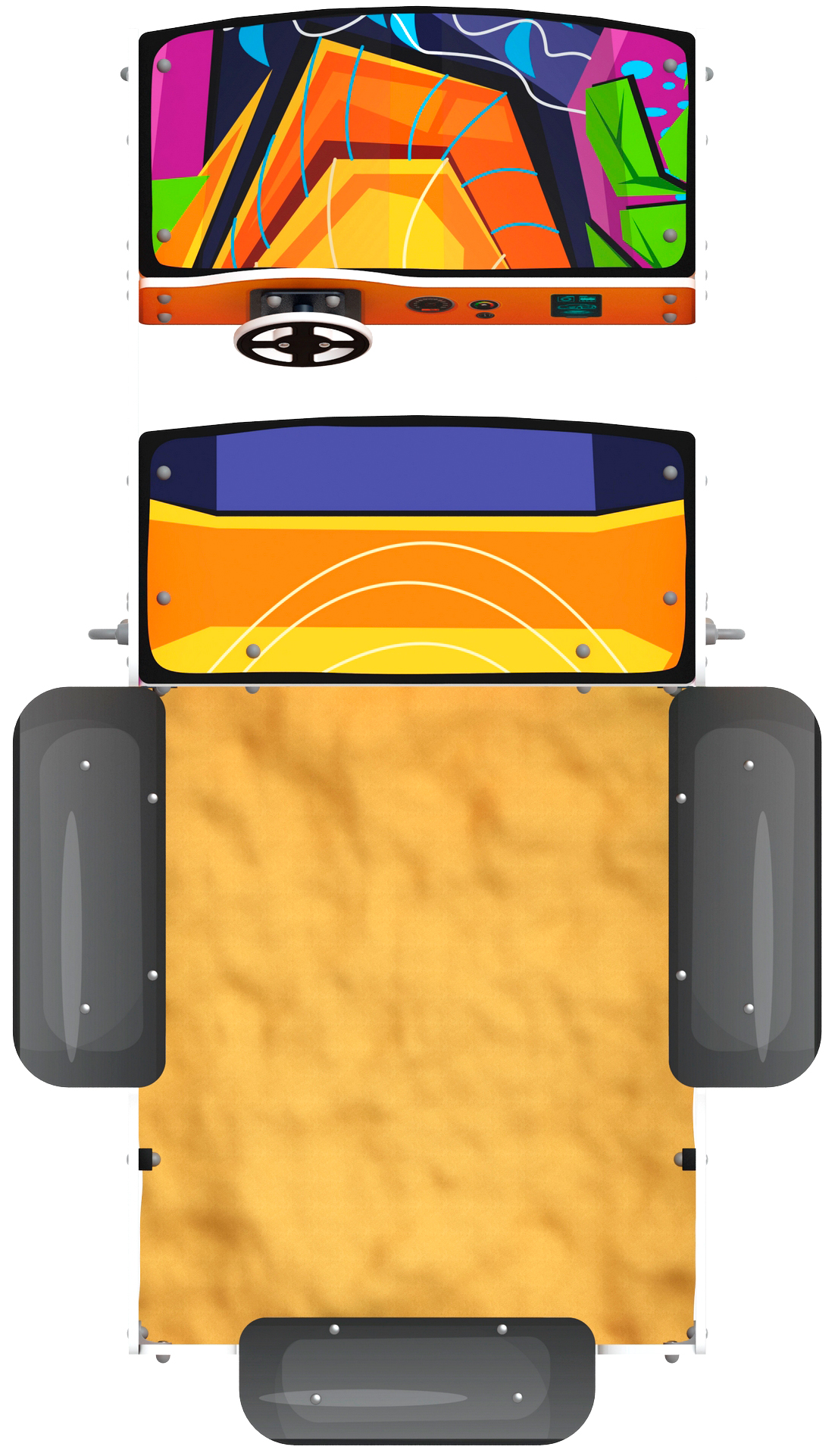 Песочница  Грузовичек (маскарад) ИО 5.03.03-11