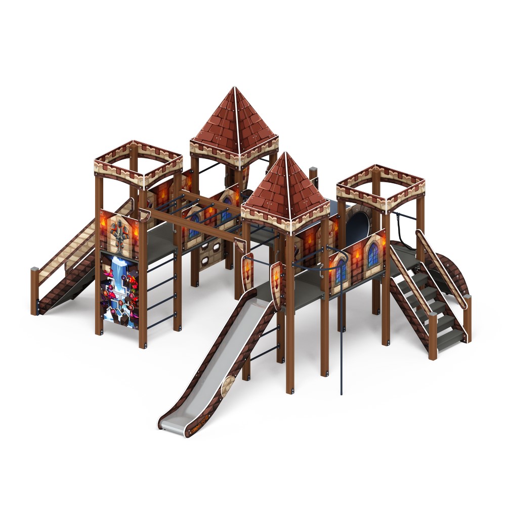 Замок (Средневековый) - ДИК 2.18.02-12 - Игровой комплекс H=1200 H=1500