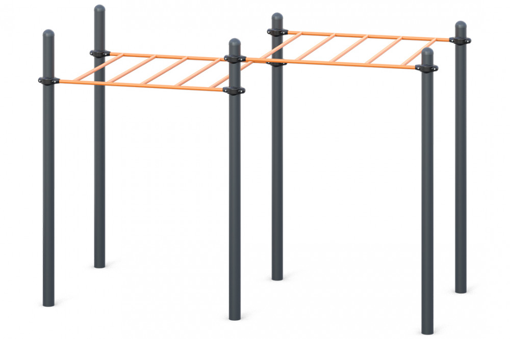 Рукоход классический двухуровневый W-01-001