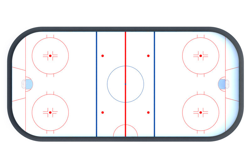 Хоккейная коробка R-7,5м. защитная сетка Н-1500мм по всему периметру ХОК-1.2