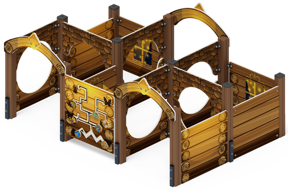 Лабиринт Кубик 2 (эко) МФ 20.01.02-02