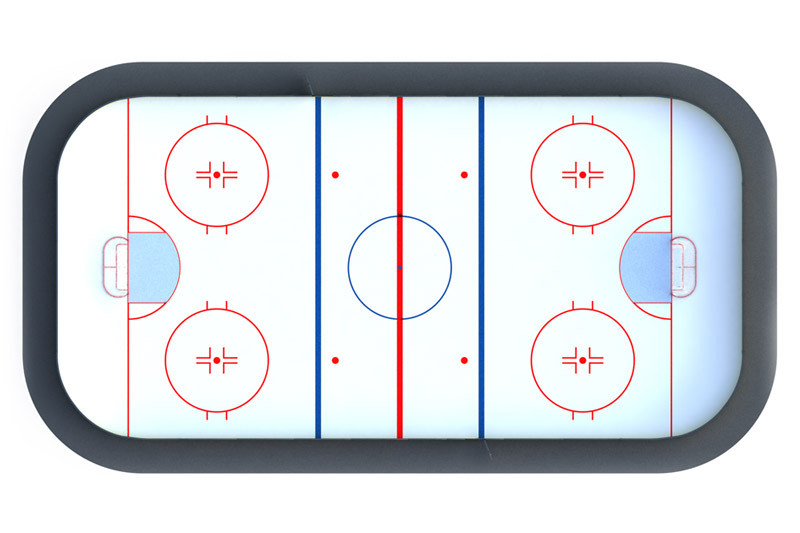 Хоккейная коробка R-3м. защитная сетка Н-1500мм за воротами ХОК-1.5