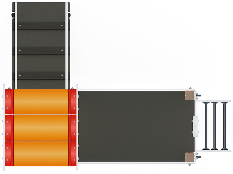 Паровозик (цветной) - Беседка мини - МФ 10.03.05-12