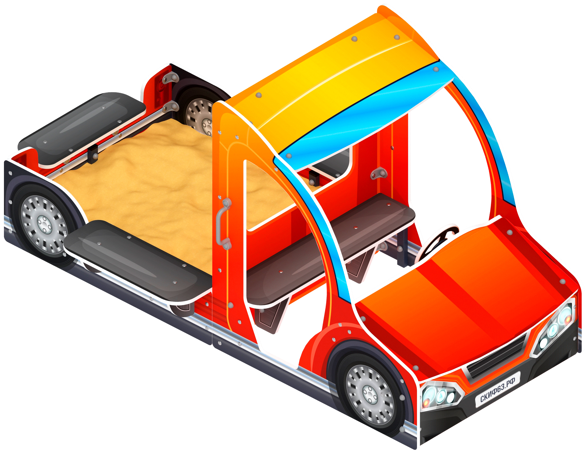 Песочница Грузовичок ИО 5.03.03-10