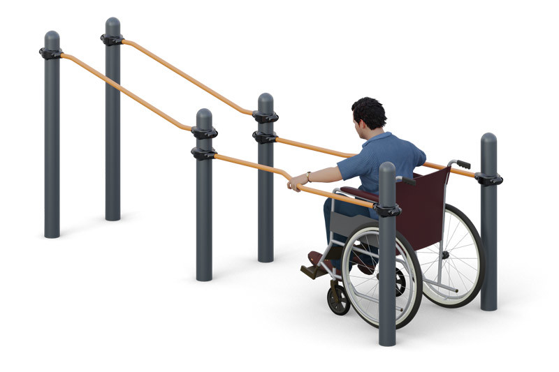 Брусья разноуровневые W-07.001