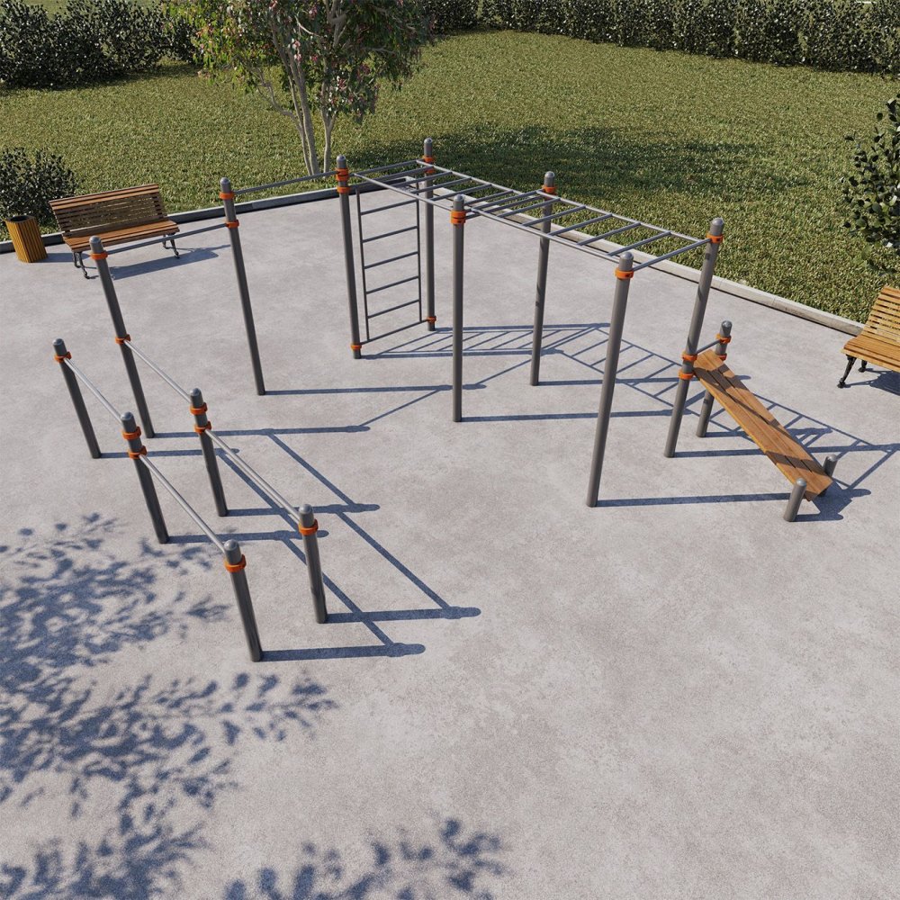 Спортивный комплекс для подготовки к сдаче норм ВФСК СВС-35-М