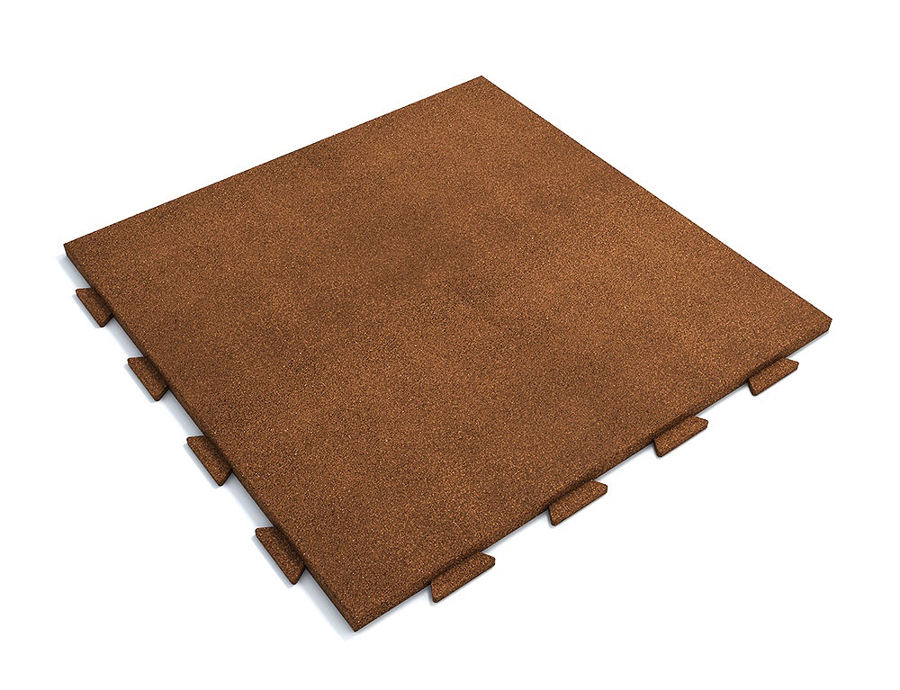 Резиновая плитка 1000х1000х30 мм «Ласточкин хвост»