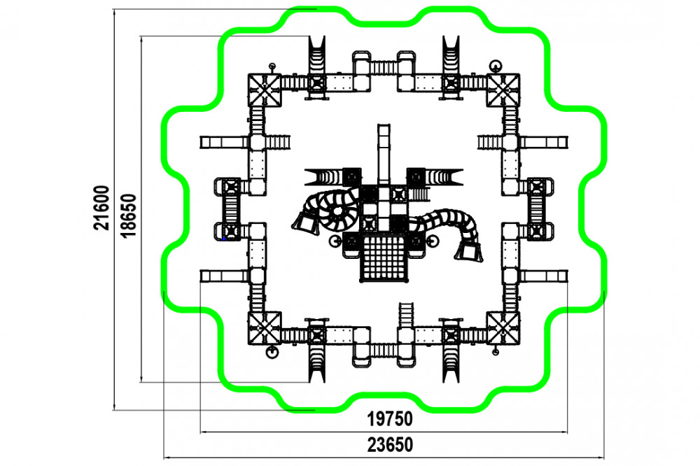 Игровой комплекс "Московский Кремль" ИКС-1.84