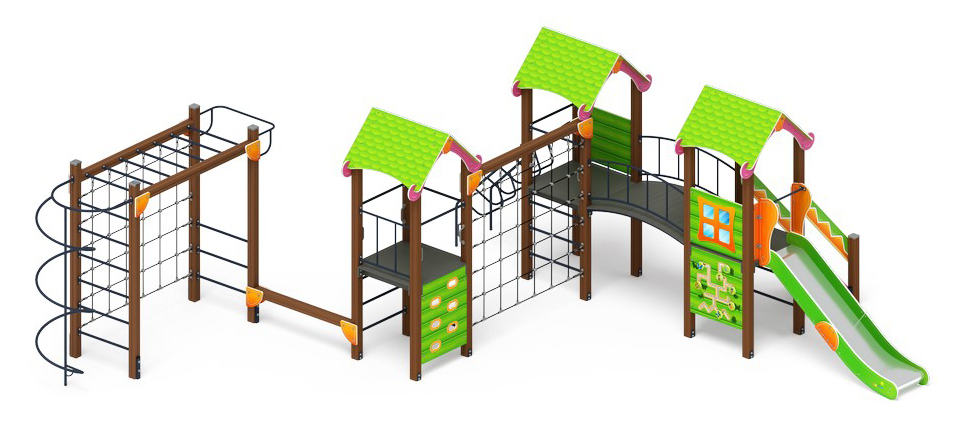 Лукоморье - ДИК 2.25.07-01.С - Игровой комплекс H=1200