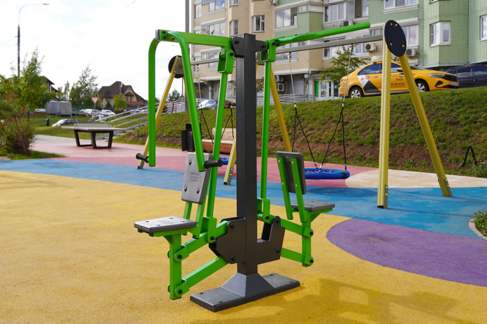 Тренажер двойной «Жим - Вертикальная тяга» ТР-2.06