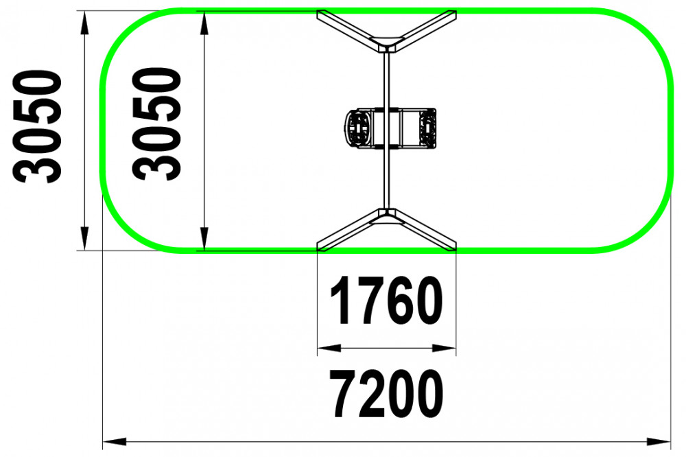 Качели "Семейные" КАЧ-1.34