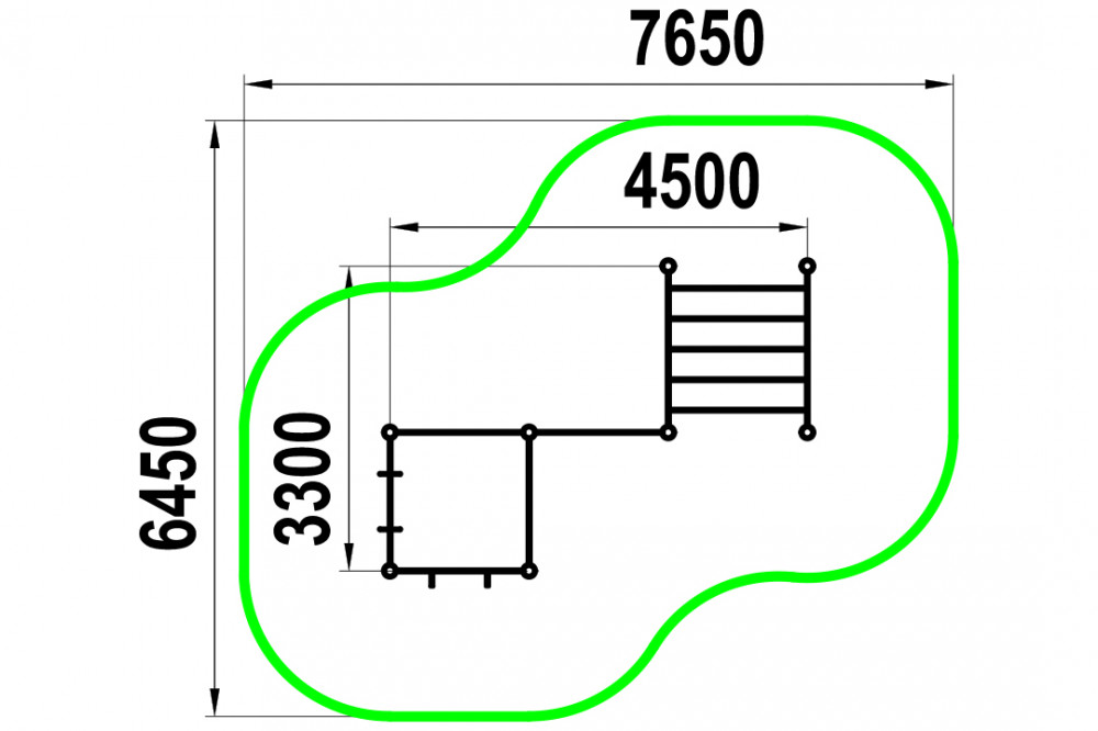 Спортивный комплекс "Гимнаст" W-01-008