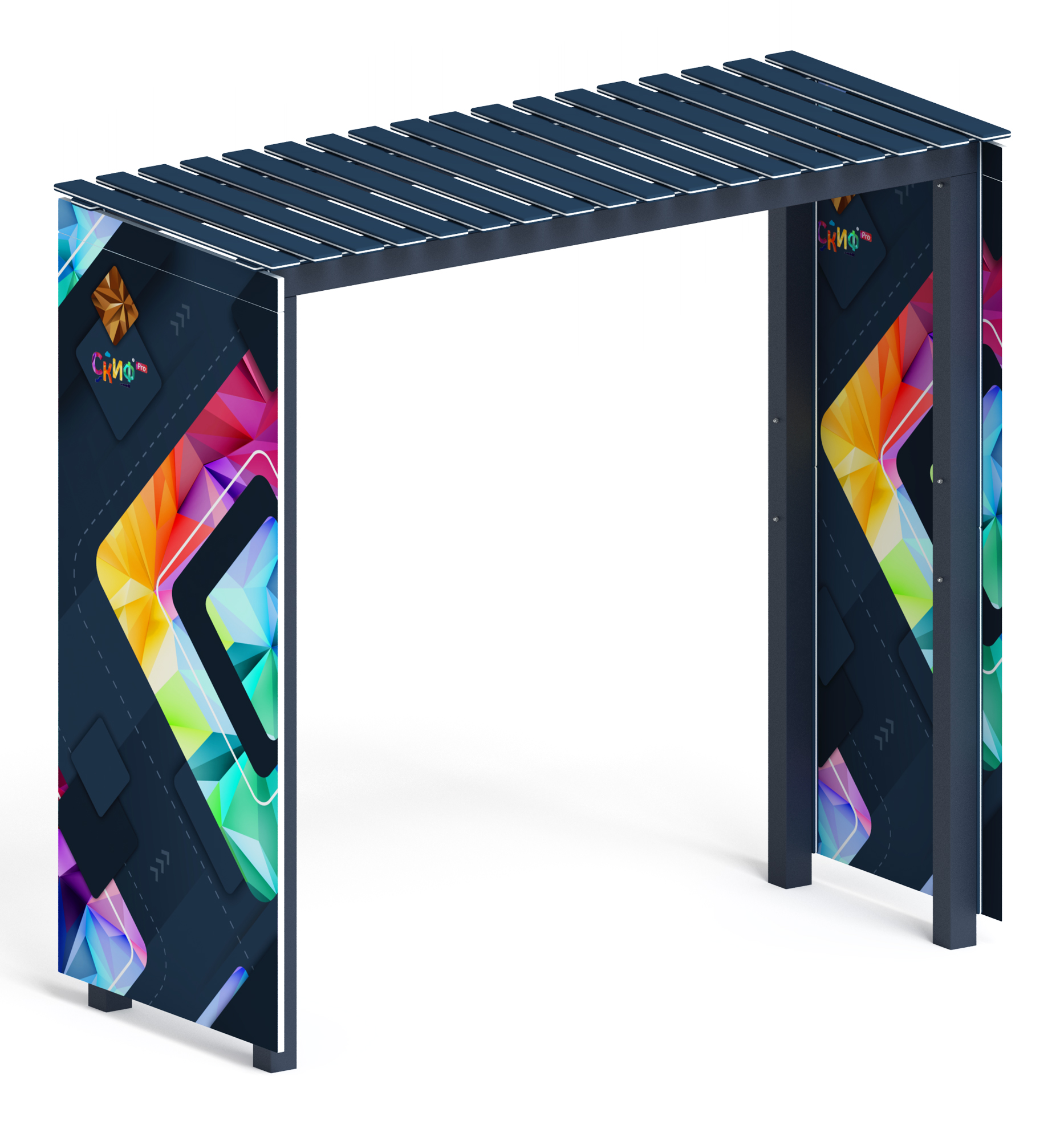 Пергола (СКИФ) - МФ 77.06.01-01 /без поликарбоната/