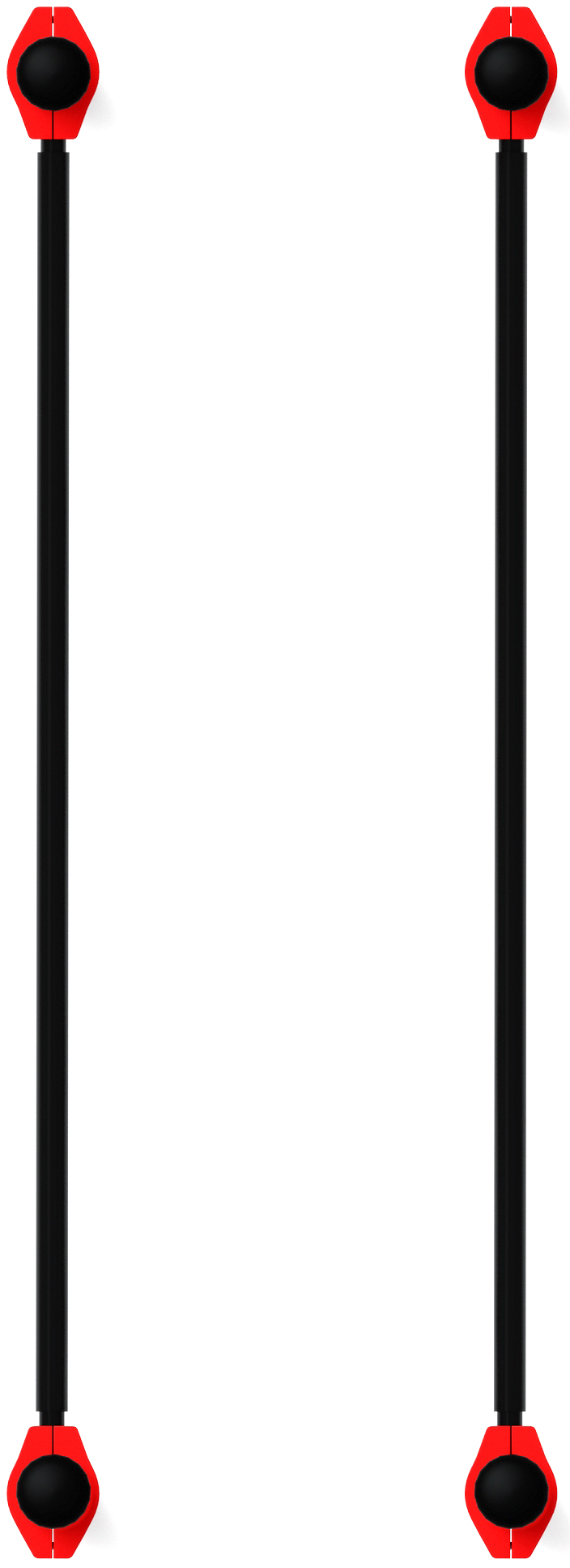 Воркаут ЛОВ 108 красный ВТ 102.10-01