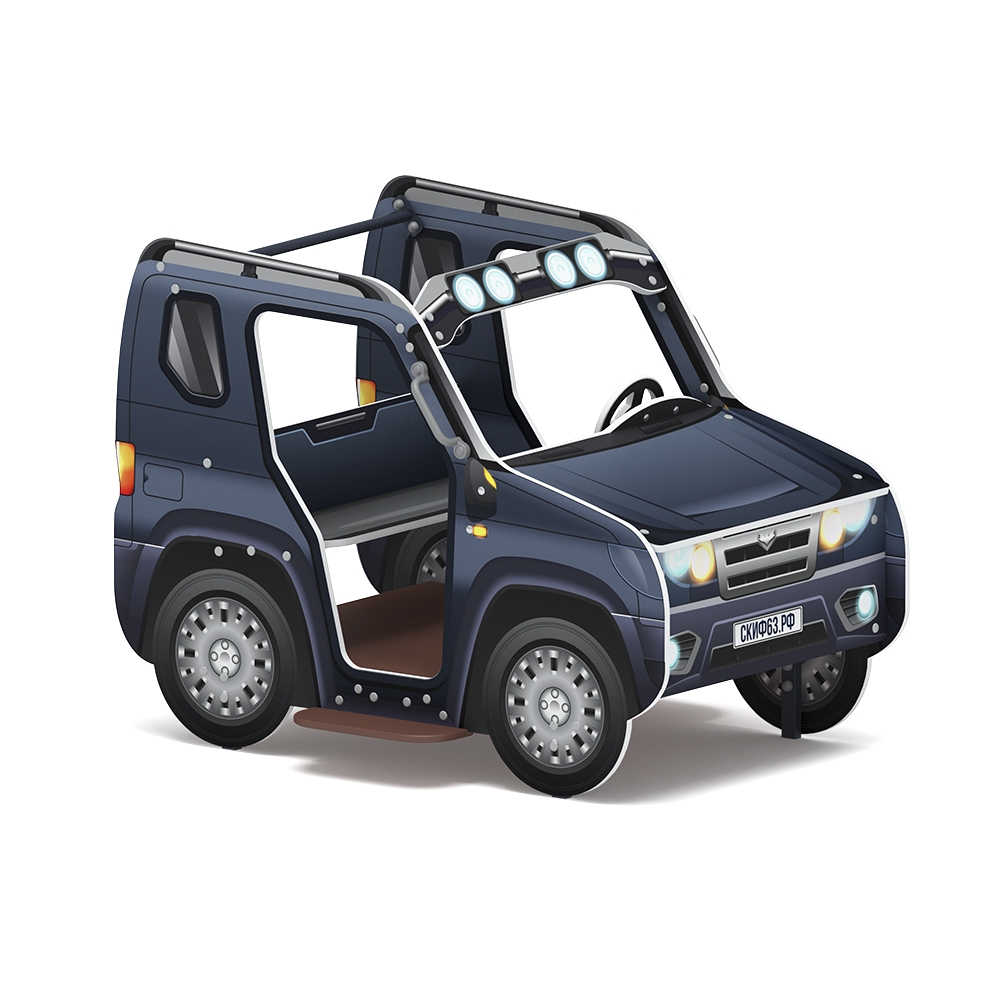 Джип Металлик - Беседка машинка - МФ 10.03.12-13