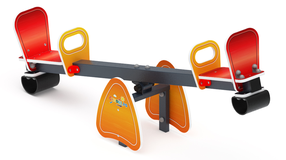 Качалка балансир со спинкой малый - ИО 21.М.01.05-П