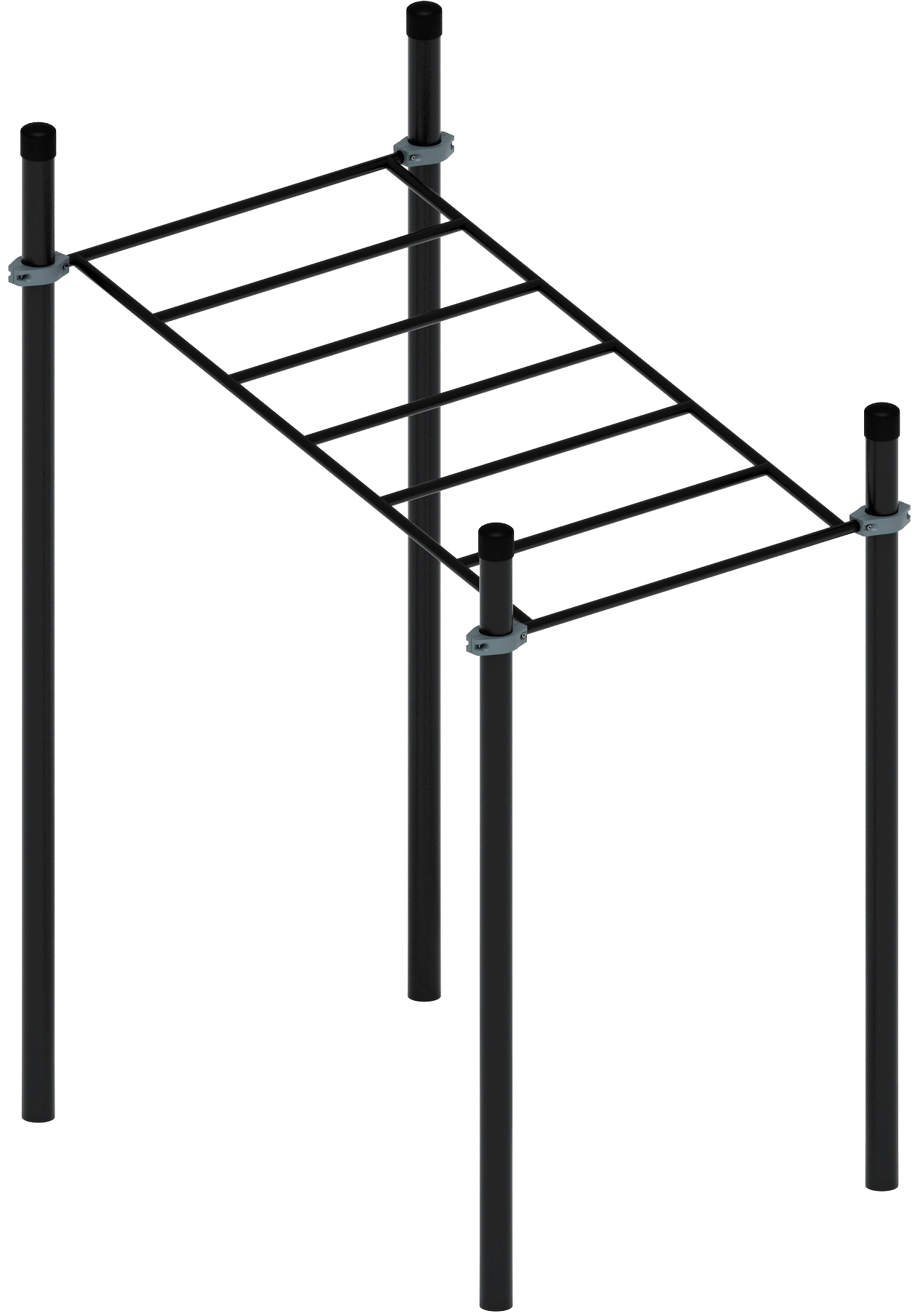 Воркаут ЛОВ 108 серый ВТ 102.07-03