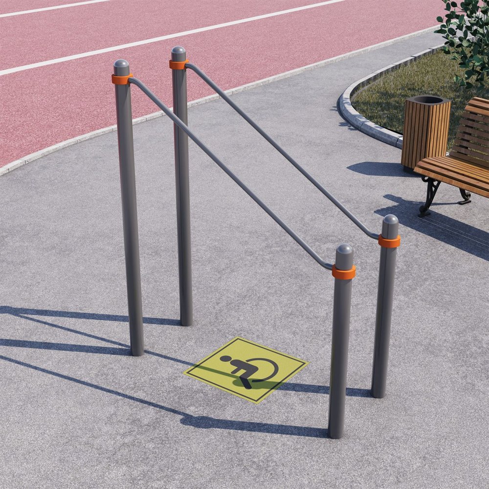 Брусья параллельные в подъем СВС-117