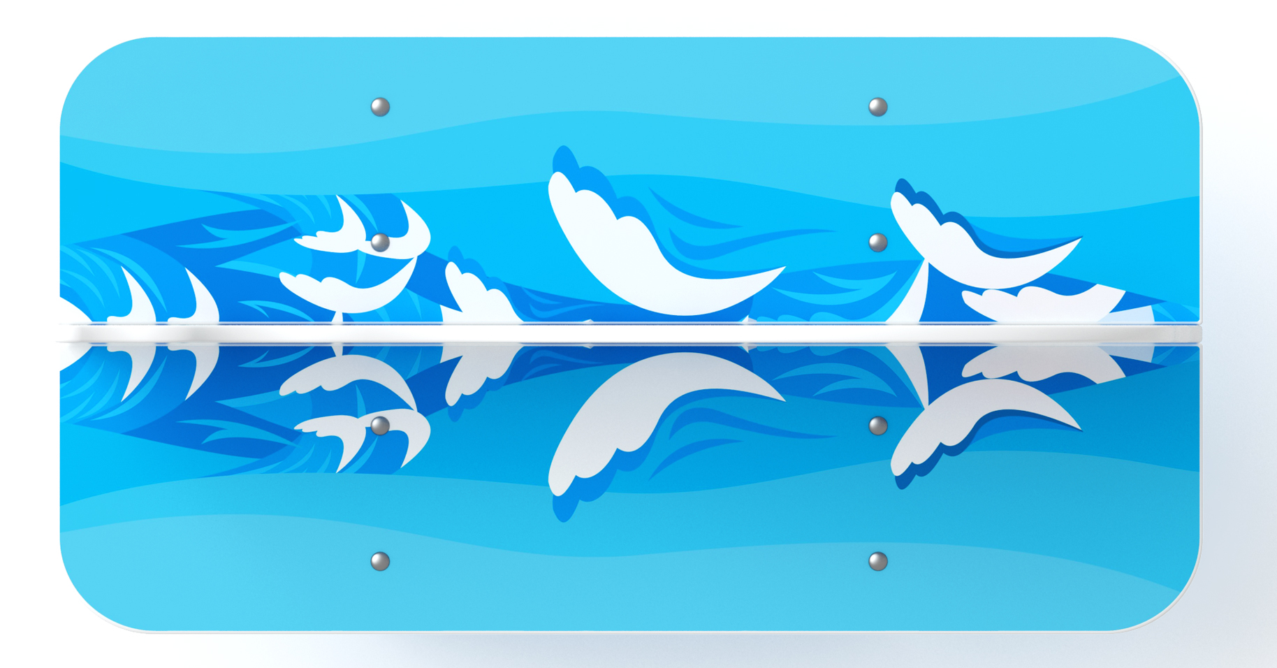 Кит - Скамейка детская - МФ 41.17.01