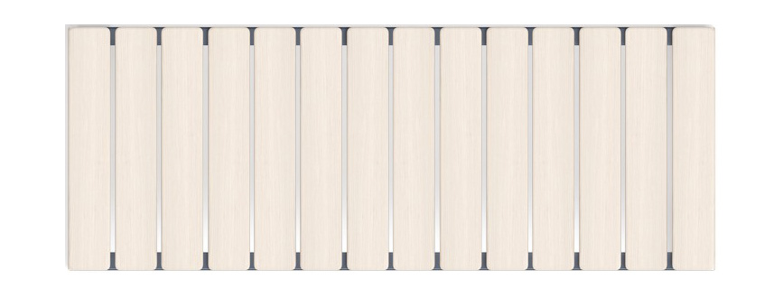 Скамья - МФ 42.02.03-01 (Беленый дуб) Г:580  (под анкера)