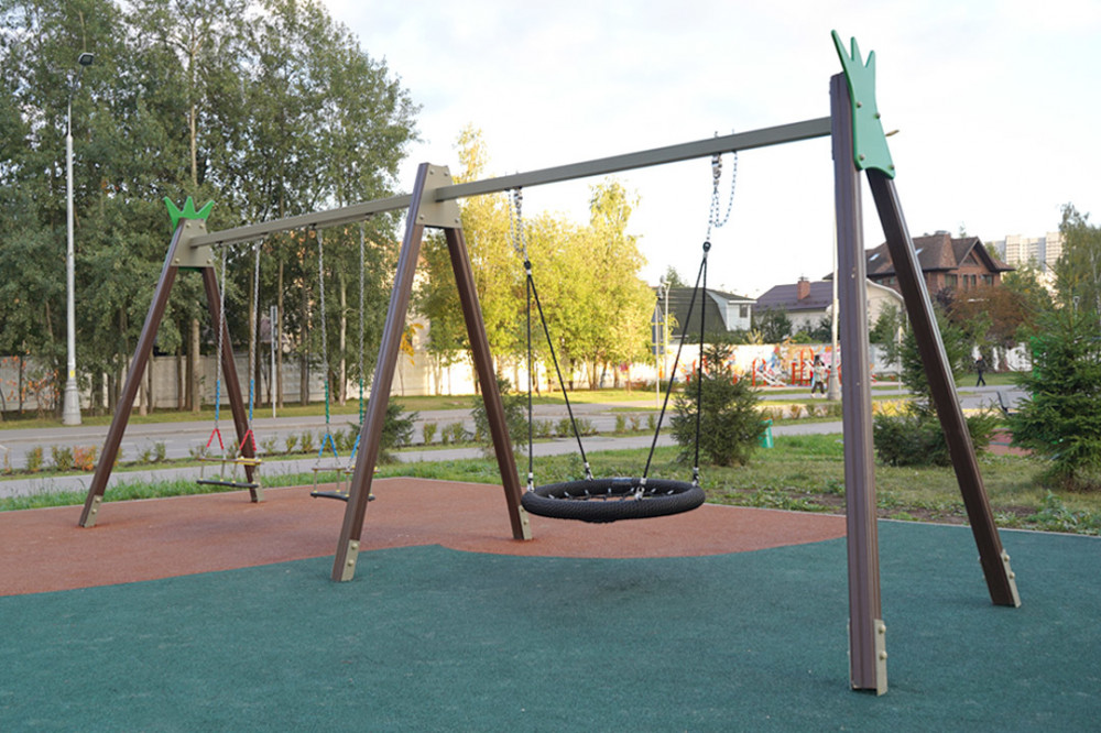 Качели на цепочках "Комби" КАЧ-1.18