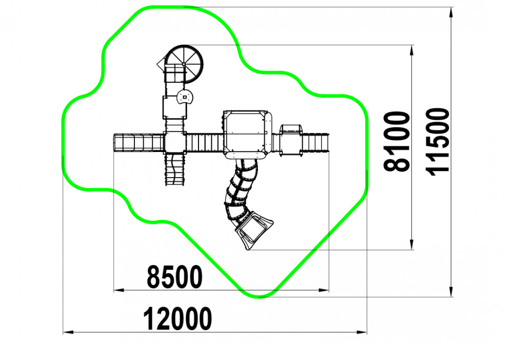 Игровой комплекс "Урбан-2" ИКС-1.131