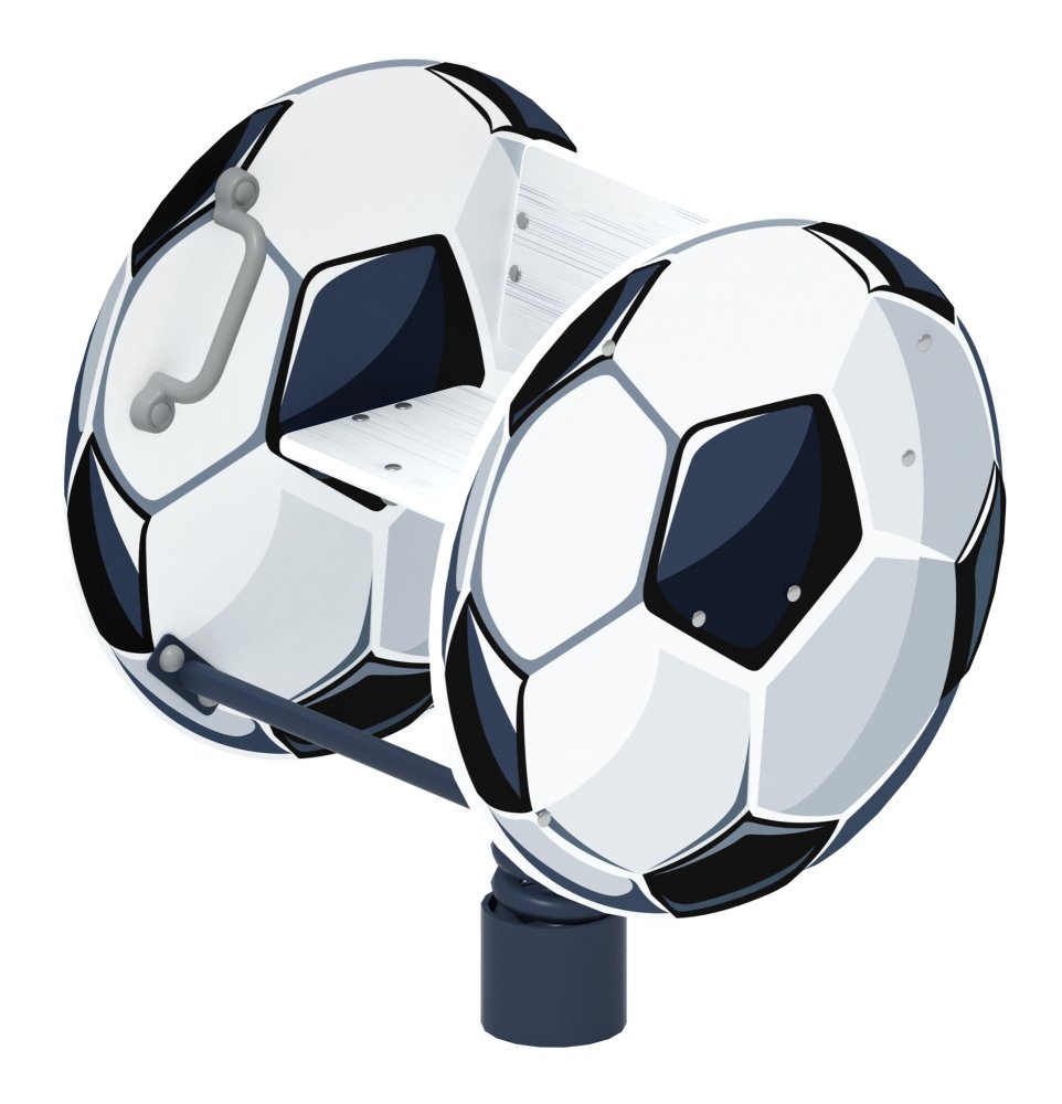 Футбольный мяч - Качалка на пружине - ИО 22.01.04-01.И1