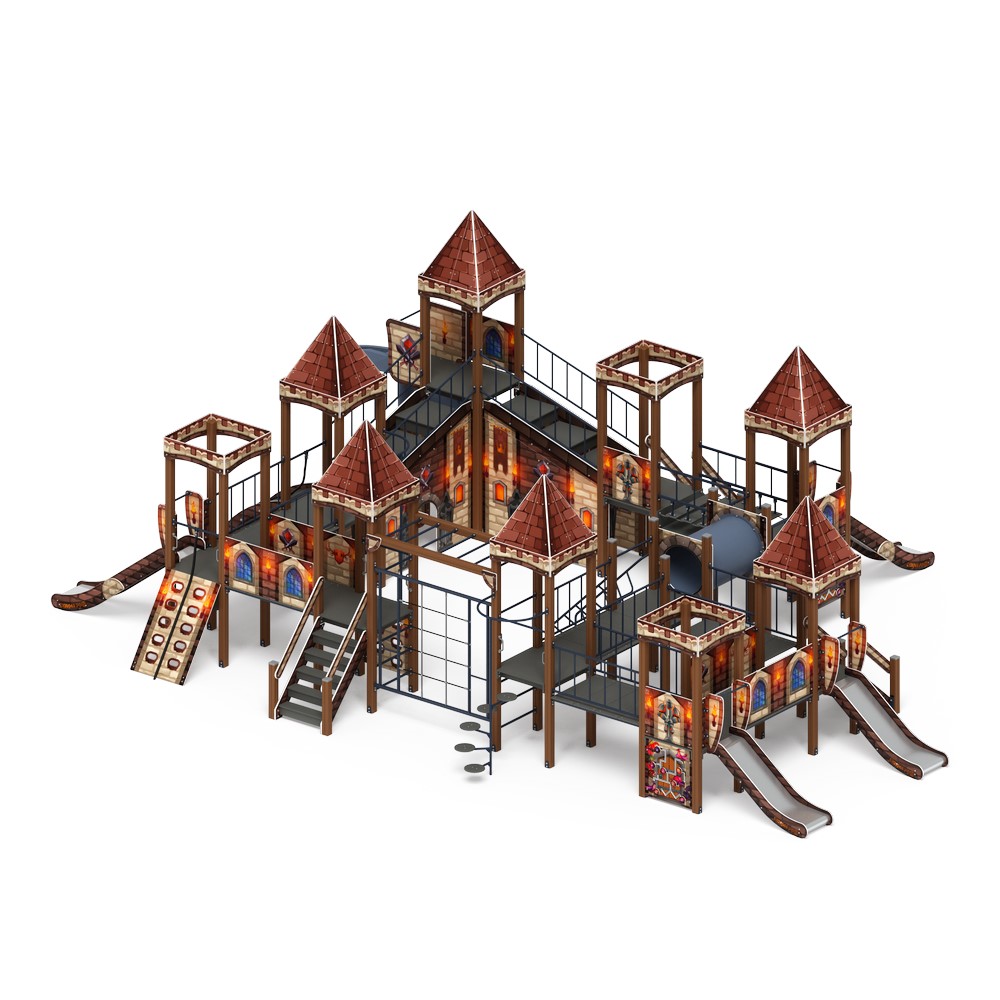 Замок (Средневековый) - ДИК 2.18.12-02 - Игровой комплекс H=900 H=1200 H=2000